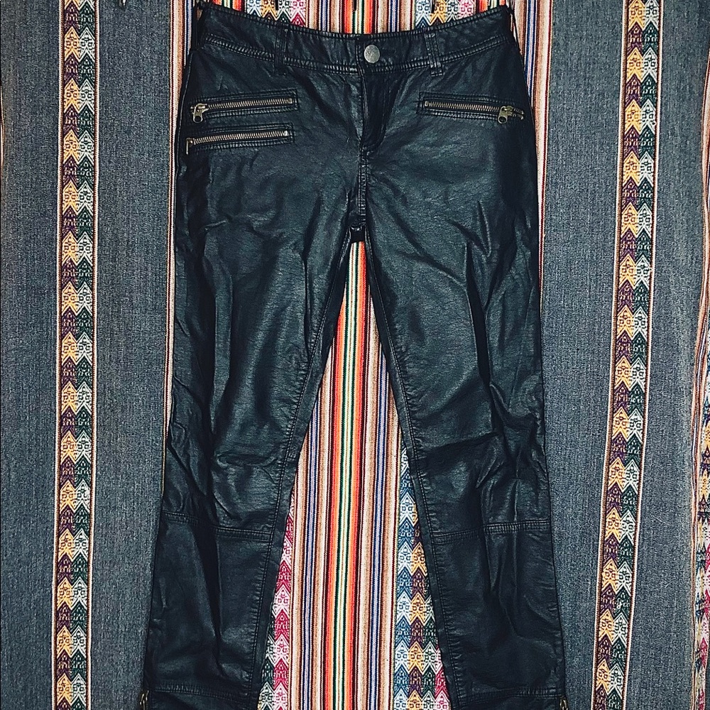 Free People Vegan Leather Pants!